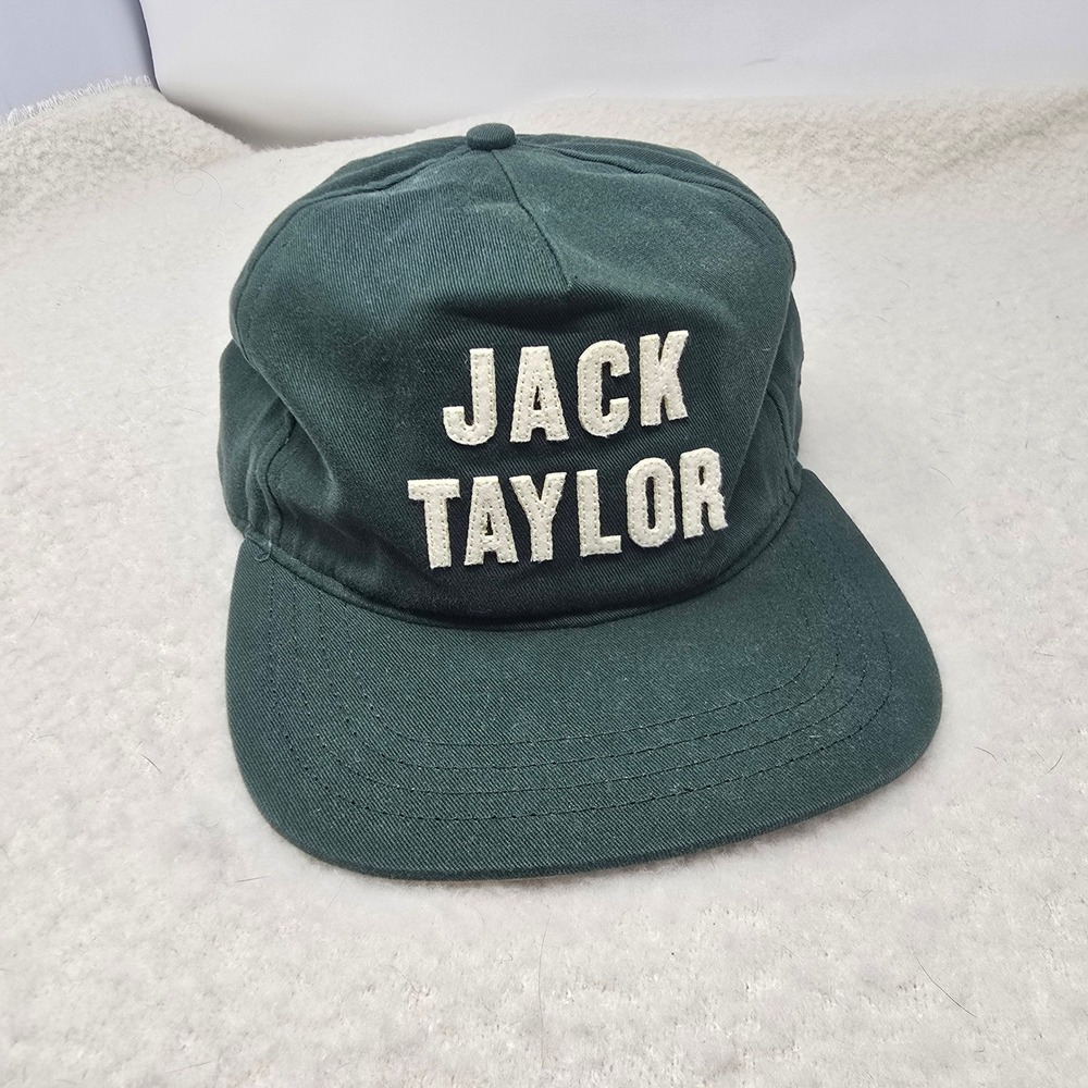 The Ampal Creative Jack Taylor Hat Mens Green Strapback Made in USA